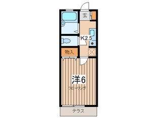 サンラピス壱番館の物件間取画像